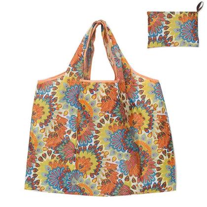 Imagem de Bolsa De Compras Dobrável Versátil De Grande Capacidade, Bolsa De Viagem Reutilizável Da Moda
