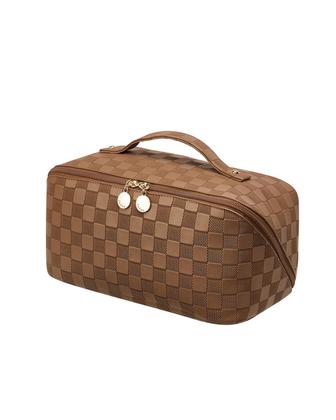 Imagem de Bolsa de cosméticos EACHY Travel Makeup Bag impermeável LD-Brown