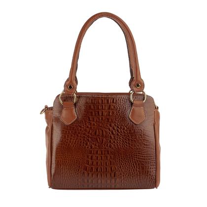 Imagem de Bolsa de couro Amélia whisky Feminino