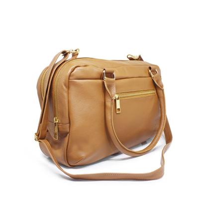 Imagem de Bolsa de Couro Larissa - Caramelo