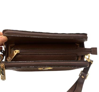 Imagem de Bolsa de couro samrtbag tresse ombro com ajuste