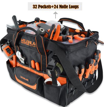 Imagem de Bolsa de ferramentas WELKINLAND 16 34 bolsos Heavy Duty Ballistic 1680D
