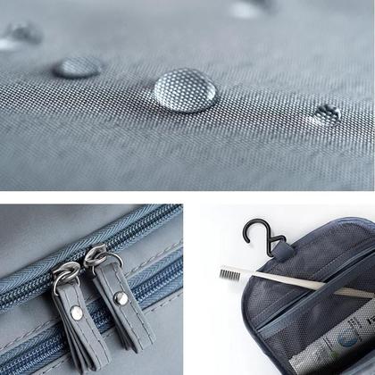 Imagem de Bolsa de Higiene de Viagem Suspensa à Prova d'Água - Unissex com Gancho