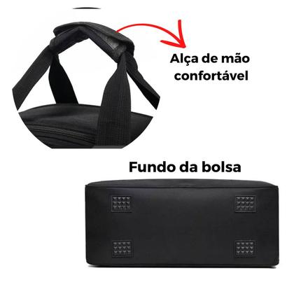 Imagem de Bolsa De Mão Mala 10kg Feminina De Bordo Viagem Grande