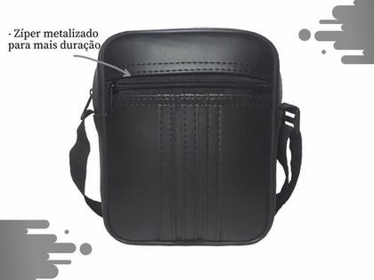 Imagem de Bolsa De Ombro Masculina Transversal Black Regulável