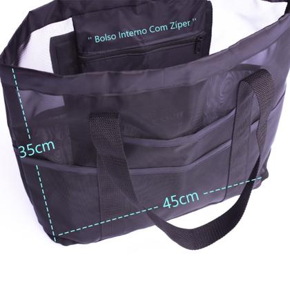Imagem de Bolsa De Passeio Para Praia Piquenique Piscina Parque Telada