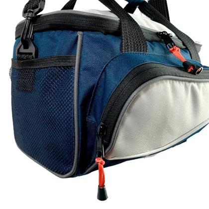 Imagem de Bolsa De Pesca Pro Team M Azul e Cinza - Pesca Brasil