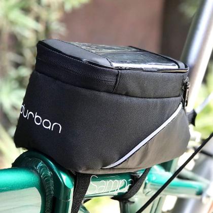 Imagem de Bolsa de Quadro para Celular Mobile Preta Durban
