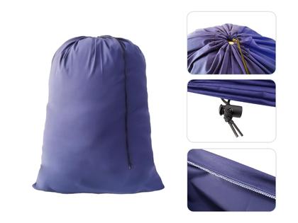 Imagem de Bolsa de roupa suja YETHAN Extra Large Travel com cordão, 6 peças, azul