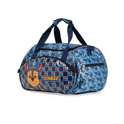 Imagem de Bolsa de Viagem Masculina Pequena Infantil Patrulha Canina Chase Azul