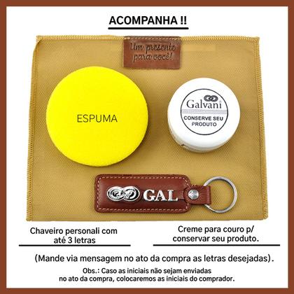 Imagem de Bolsa de Viagem NESS em Couro Galvani