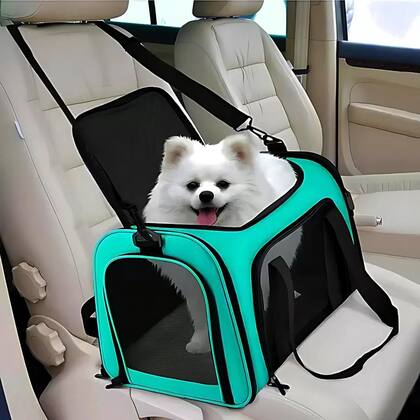 Imagem de Bolsa de Viagem para Pets Mala de Transporte para Cães e Gatos Mochila Avião