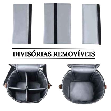 Imagem de Bolsa de Vinho Térmica Wine Bag 4 Garrafas Vinho Multiuso Preto