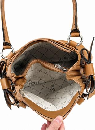 Imagem de Bolsa Em Couro Legitimo B.1132 Camel