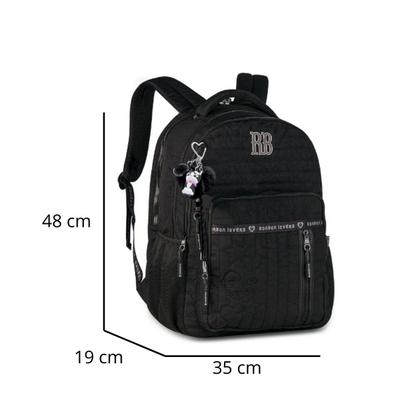 Imagem de Bolsa Escolar Rebecca Bonbon Mochila Juvenil Feminina Cores