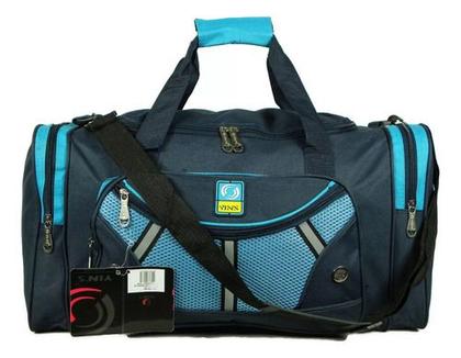 Imagem de Bolsa esportiva academia viagem poliester média 40l azul ref