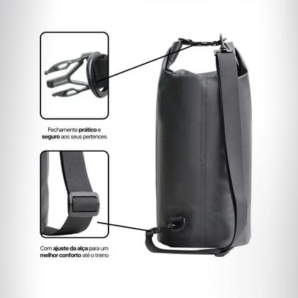 Imagem de Bolsa Estanque Mormaii 10L Impermeável PVC Dry Bag Original