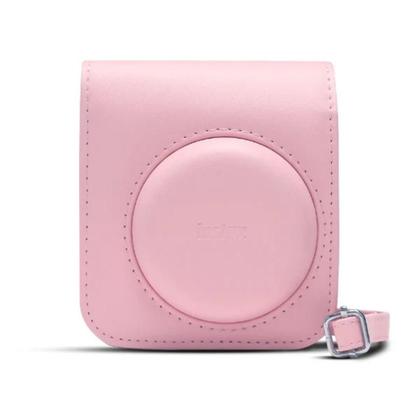 Imagem de Bolsa Estojo Camera Instax Mini 12 Original Rosa Gloss