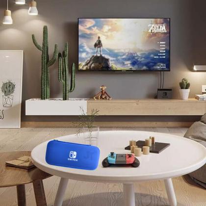 Imagem de Bolsa Estojo Case P/ Nintendo Switch Capinha Resistente Dura Capa Bag Transporte Protetor Viagem Alç