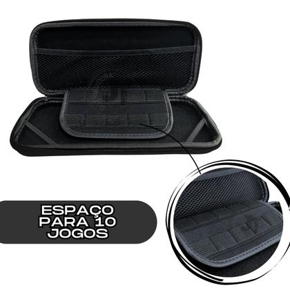 Imagem de Bolsa Estojo Case P/ Nintendo Switch Capinha Resistente Dura Capa Bag Transporte Protetor Viagem Alç