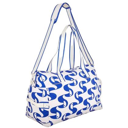 Imagem de Bolsa Farm Viva Copatucano Estampada Azul e Branca Original