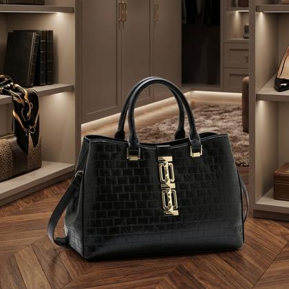 Imagem de Bolsa Feminina Alça de Mão Matelassê Elegance Moda Chenson