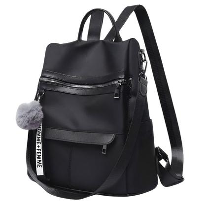 Imagem de Bolsa Feminina Alça Lateral Transversal Mochila Passeio Faculdade Evangélica Casual Estilosa Semi Impermeavel Média