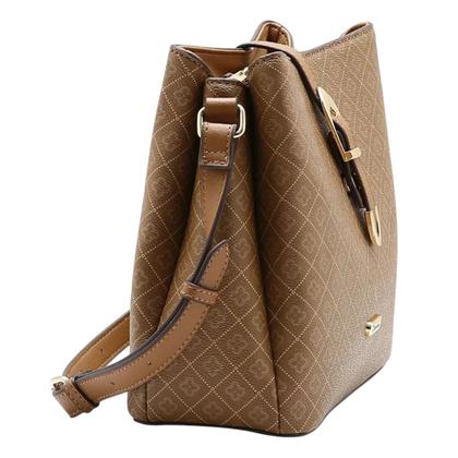 Imagem de Bolsa Feminina Alça Transversal Compacta Estruturada Chenson