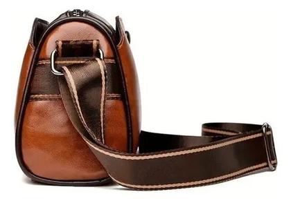 Imagem de Bolsa Feminina Alça Transversal e Tira Colo Tamanho Pequena Casual e Trabalho