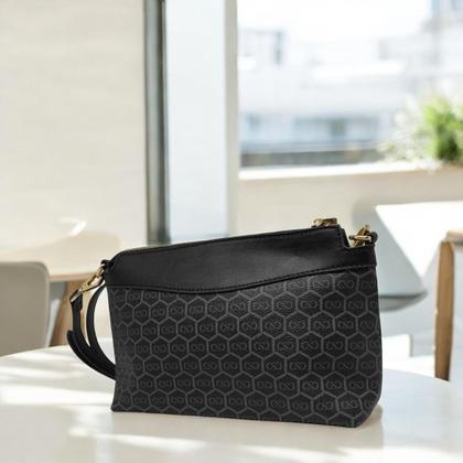Imagem de Bolsa Feminina Alça Transversal Monograma Clássica Chenson