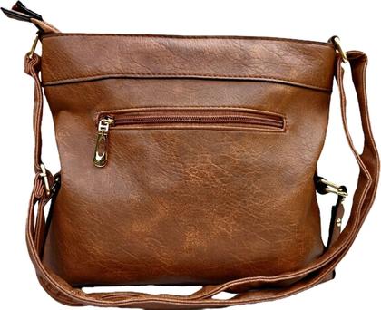 Imagem de Bolsa Feminina Alça Transversal Tiracolo Elegante Couro Pu