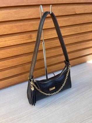 Imagem de Bolsa Feminina Castela Pequena Ombro Lateral Mão Bag Alça Corrente Envio Imediato