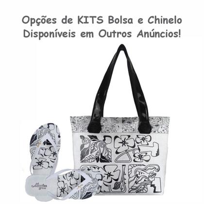 Imagem de Bolsa Feminina Casual Com Relevo 3D Necessaire Cinza Magicc BN-238