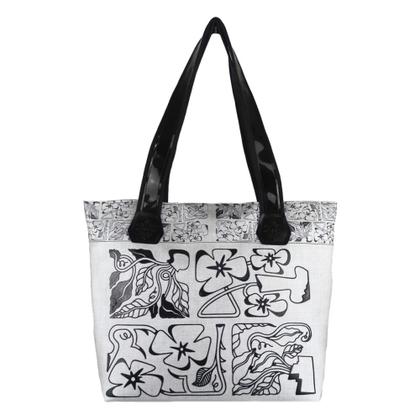 Imagem de Bolsa Feminina Casual Com Relevo 3D Necessaire Cinza Magicc BN-238