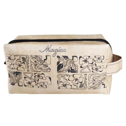 Imagem de Bolsa Feminina Casual Com Relevo 3D Necessaire Marrom Magicc BN-237