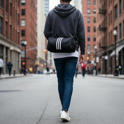 Imagem de Bolsa feminina casual e esportiva leve c/ grande capacidade
