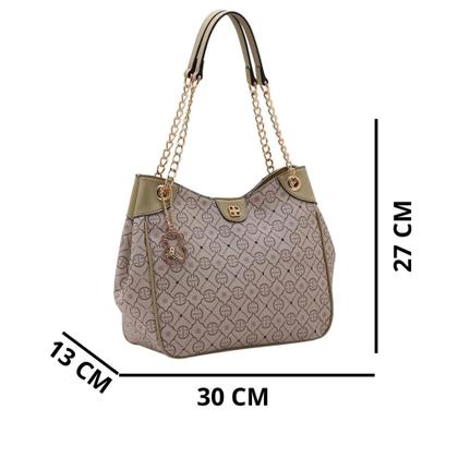 Imagem de Bolsa Feminina Chenson Cristal Alça Corrente 3485355