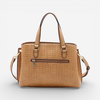 Imagem de Bolsa Feminina Chenson Mão Tressê Western Bege