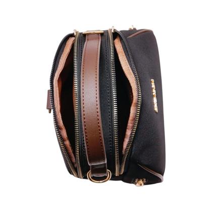 Imagem de Bolsa Feminina Chenson Microfibra Com Alça Transversal Vira Mochila