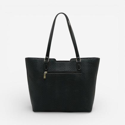 Imagem de Bolsa Feminina Chenson Ombro Mini Tressê Preta