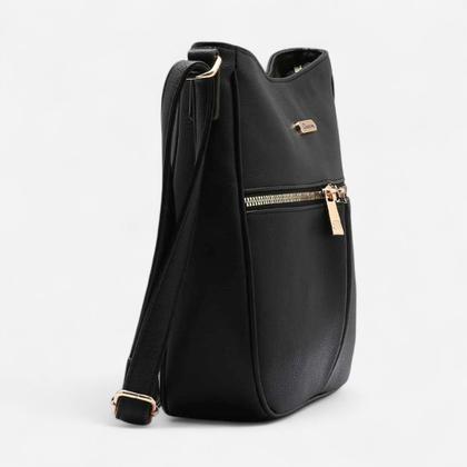 Imagem de Bolsa Feminina Chenson Original Transversal Preto