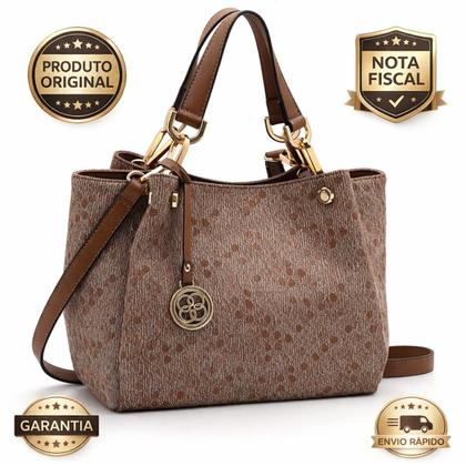 Imagem de Bolsa Feminina Chenson PU Confort Chic Ombro Cor:Cafe