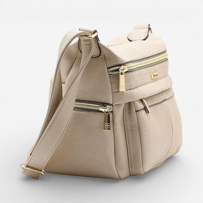 Imagem de Bolsa Feminina Chenson Transversal Bege