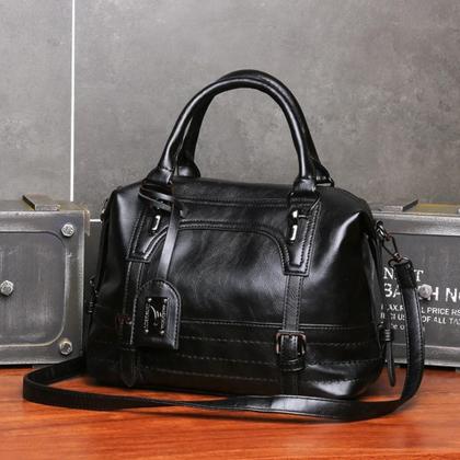 Imagem de BOLSA FEMININA COURO PU MÉDIA ELEGANTE ESPAÇOSA VERSÁTIL CorPreto