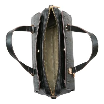 Imagem de Bolsa Feminina de Mão / Transversal Chenson CG85394 Cristal Monogramaa Cor:Preto