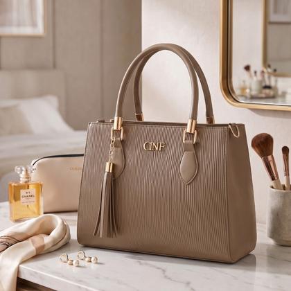 Imagem de Bolsa Feminina De Ombro Alça De Mão E Transversal De Lado