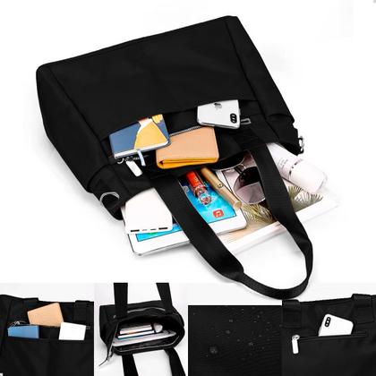 Imagem de Bolsa Feminina de Ombro com Zíper Estilo e Praticidade