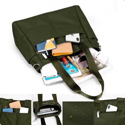 Imagem de Bolsa Feminina de Ombro com Zíper Estilo e Praticidade