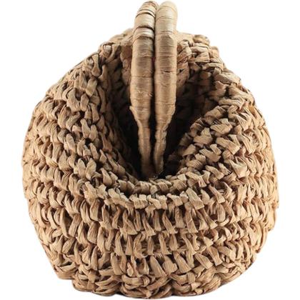 Imagem de Bolsa Feminina De Palha Clutch Festa Alça Corrente Opcional