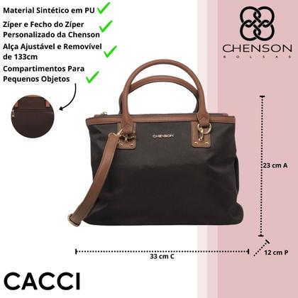 Imagem de Bolsa Feminina Elegante Versátil Transversal Chenson